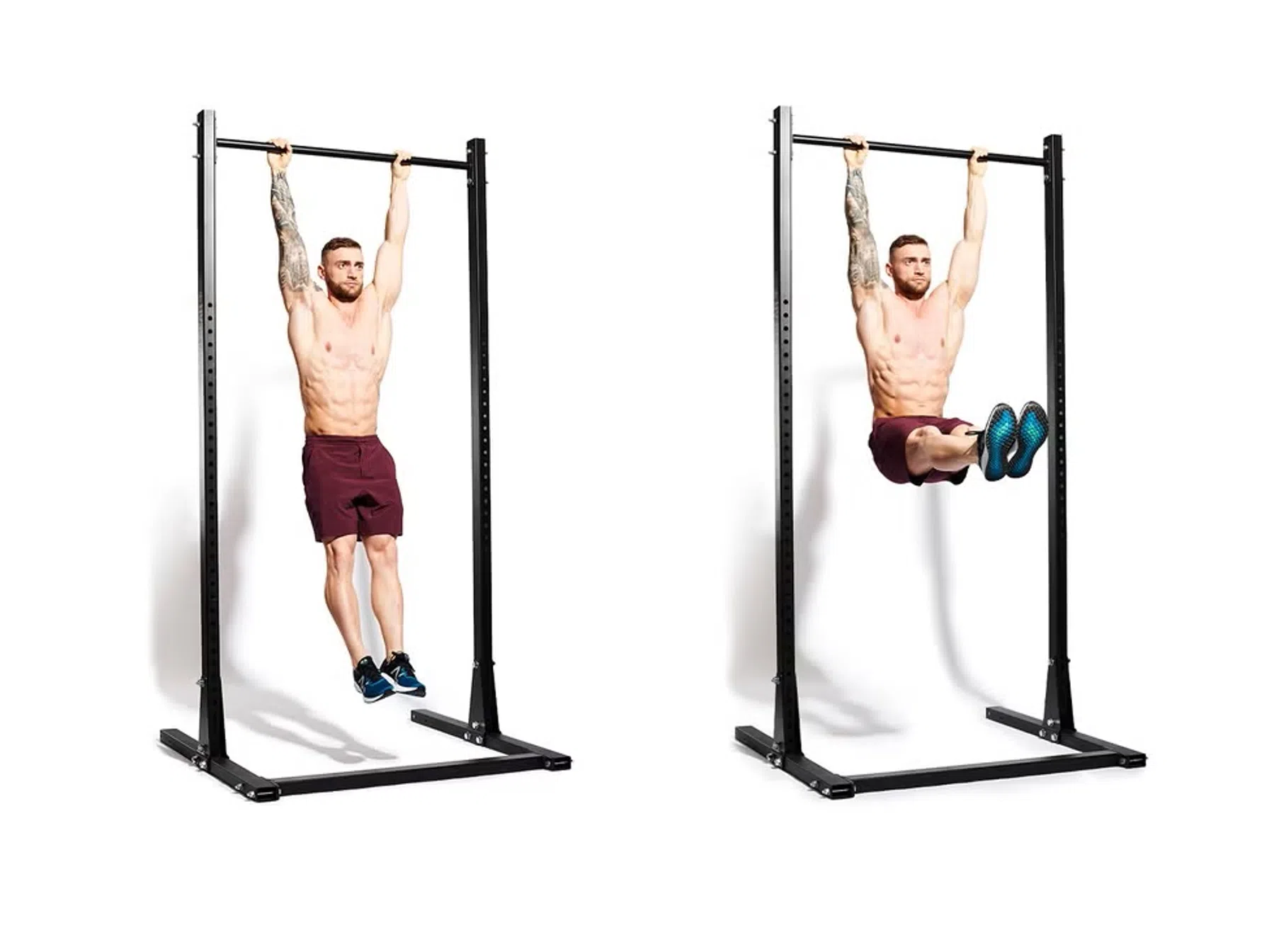 Hanging leg raises